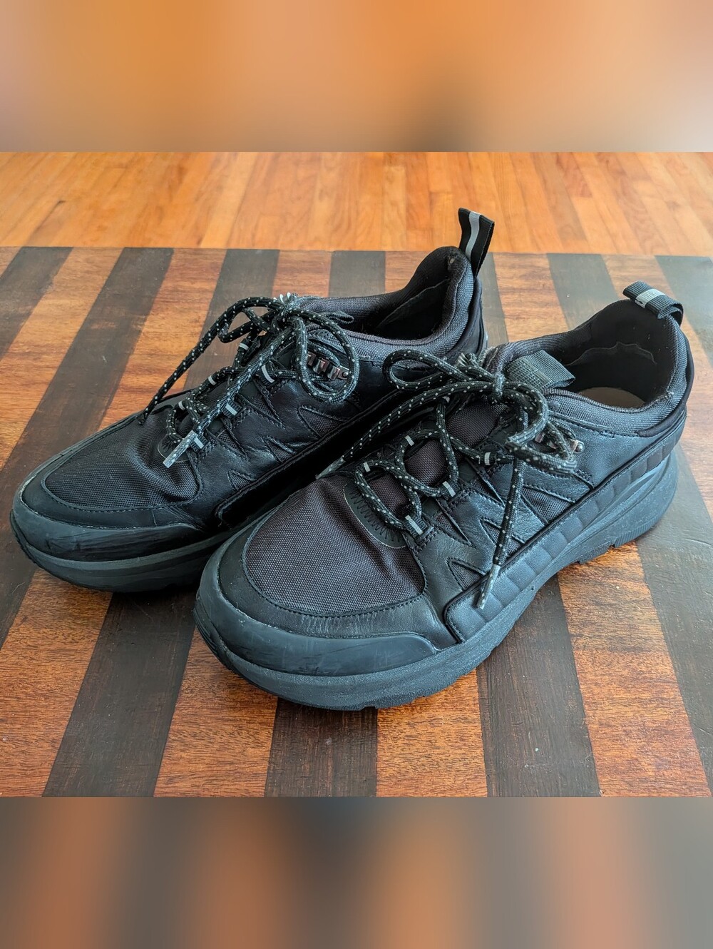 Fitflop NEO-D-HYKER Leather-Mix Walking Sneakers/Work-shoes